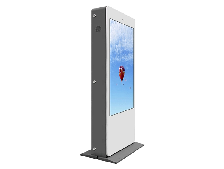 65 Inch Air-Cooled Vertical Screen Landing Outdoor Charging Pile Advertising Machine Big Advertising Screen Dual Touch Screen Kiosk