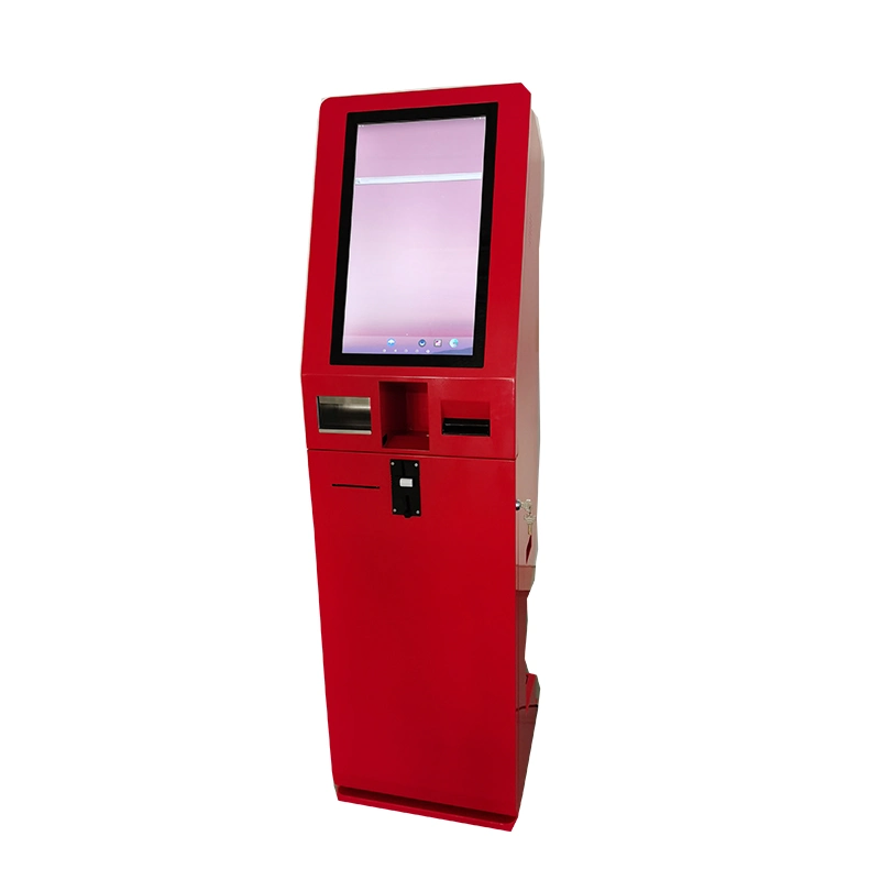 China Floor Standing Touch Screen Digital Signage Self Payment Ordering Kiosk