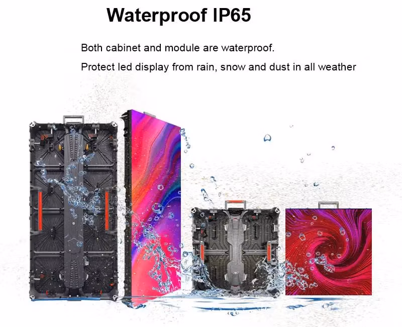 Stage Concert LED Digital Signage and Displays Outdoor P3.91 LED Video Wall Advertising Big Screen