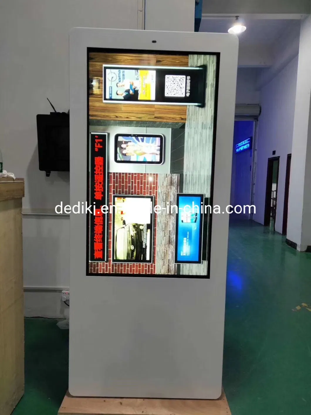 43inch Bus Interactive Touch Advertising Display Digital Signage LCD Totem