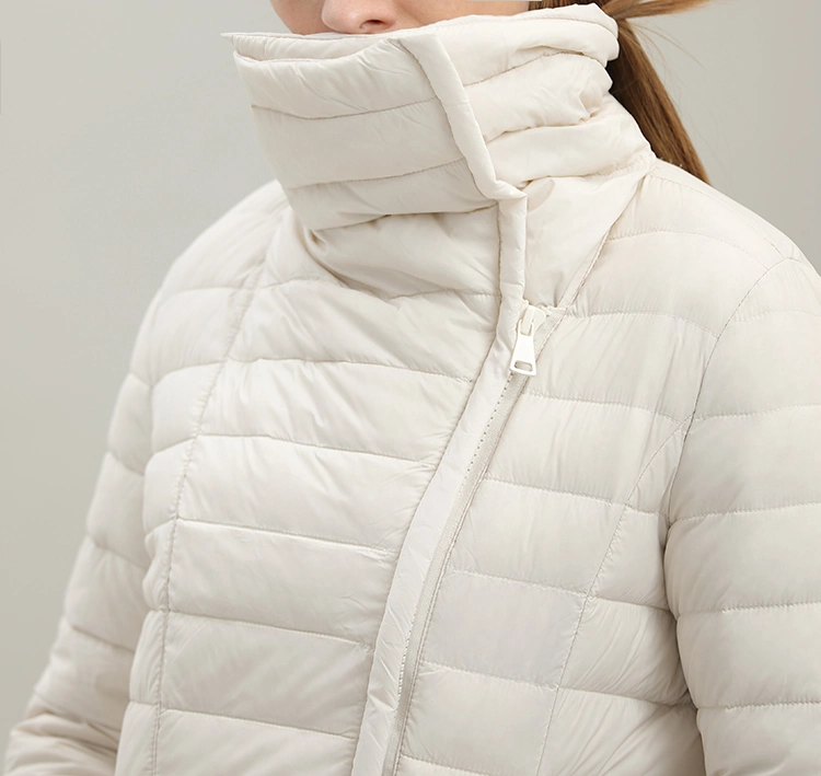 Outdoor Winter Down Girls Long Puffer Coat Women&prime;s Plus Size Coats &amp; Jackets