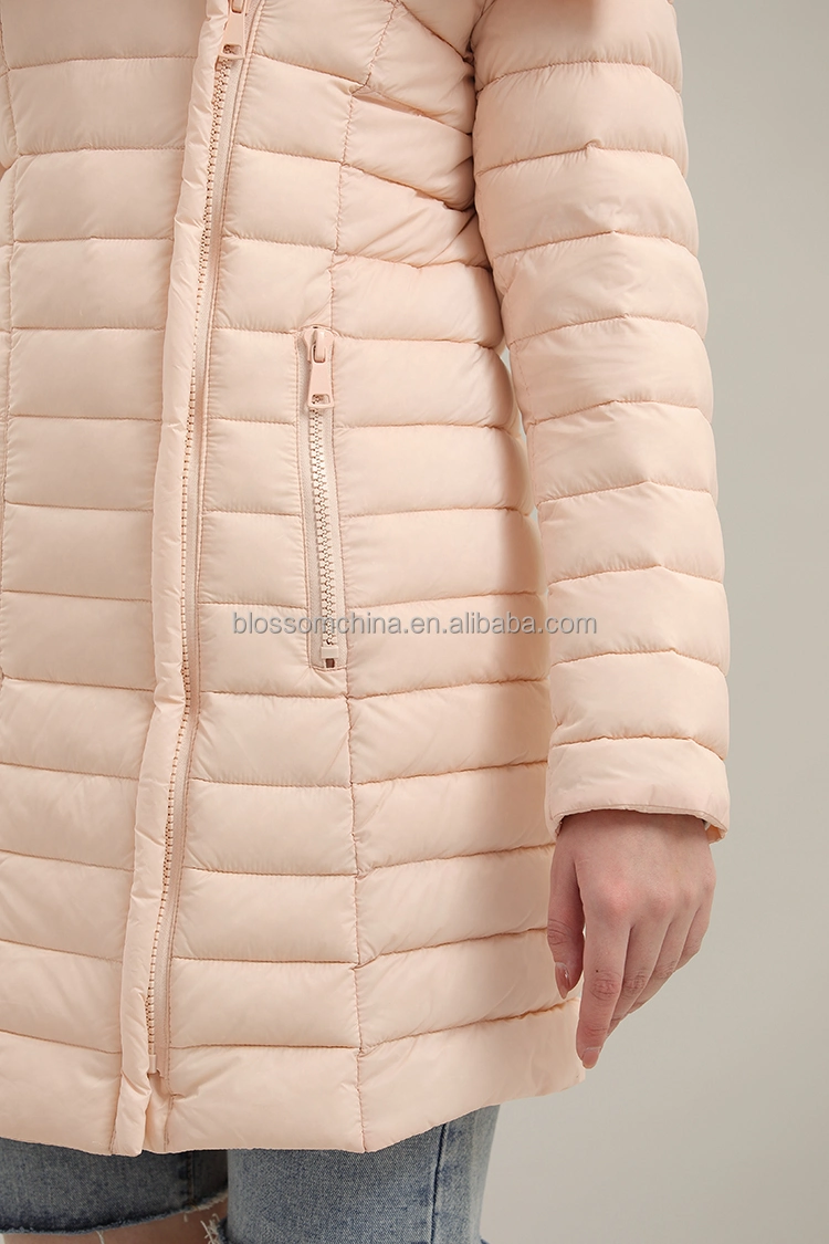 Outdoor Winter Down Girls Long Puffer Coat Women&prime;s Plus Size Coats &amp; Jackets