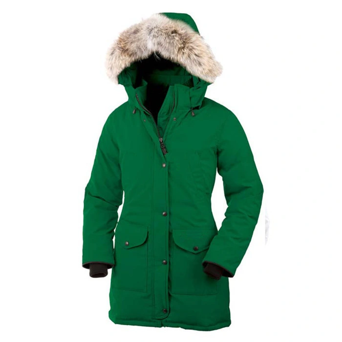 Wholesale Winter Female Goose Down Apparel Outdoor Long Warm Windbreaker Oversized Duck Down Jacket for Women