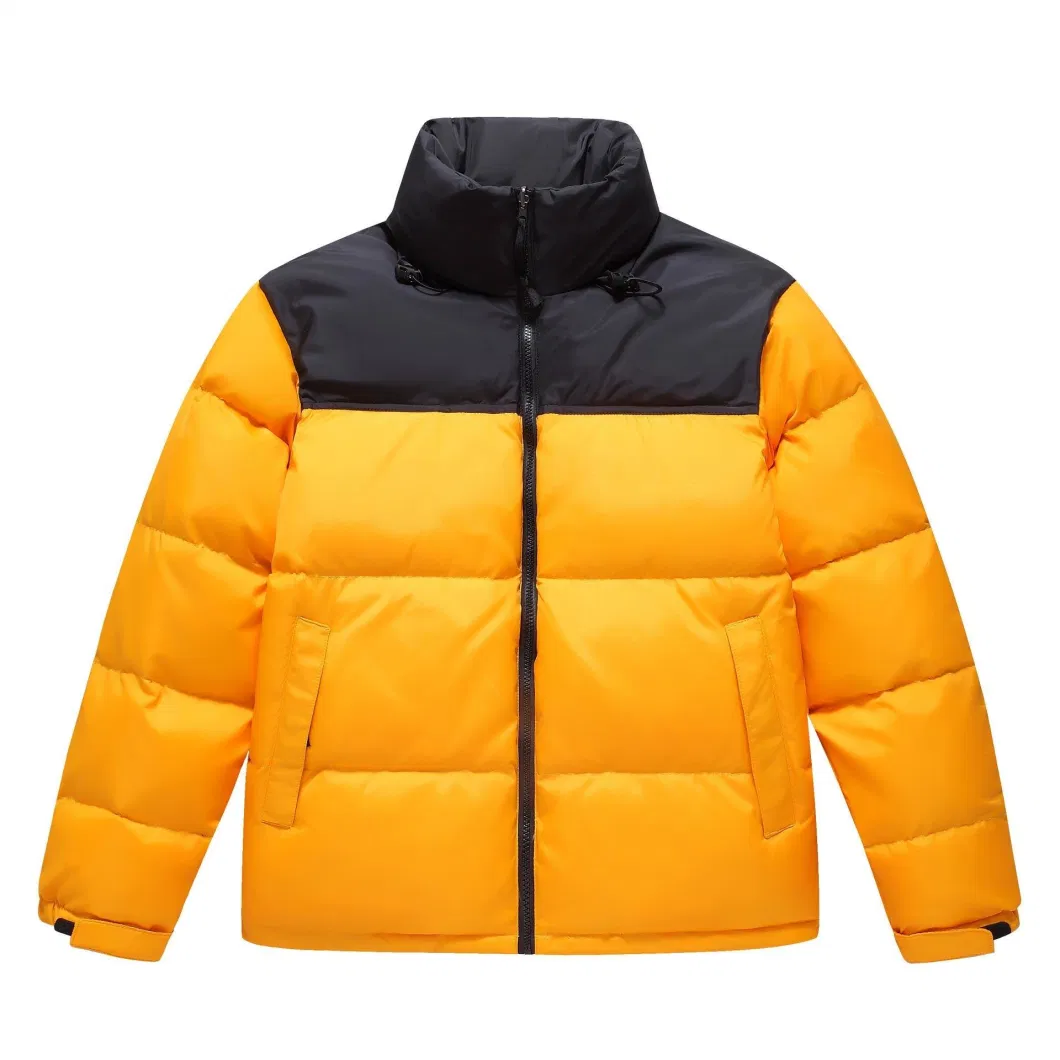 Black Cold Weather Winter Bubble Coat for Men High Quality Puffer Down Jackets