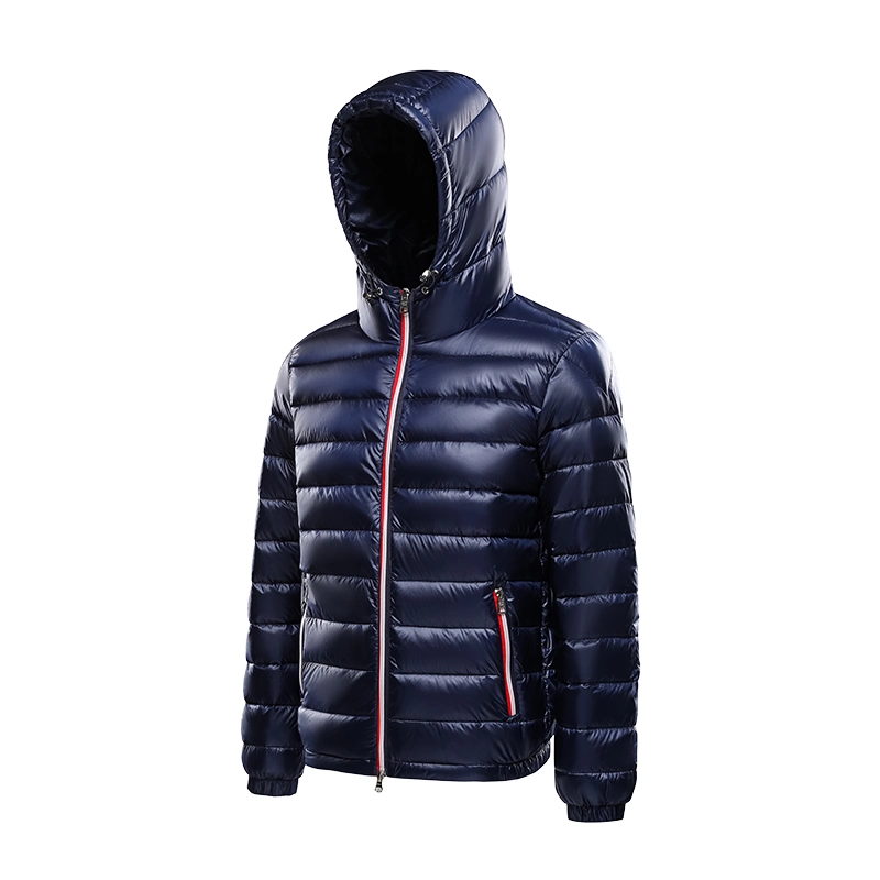 Custom High Quality Fashionable Coat Puffer Warm Down Jacket for Men