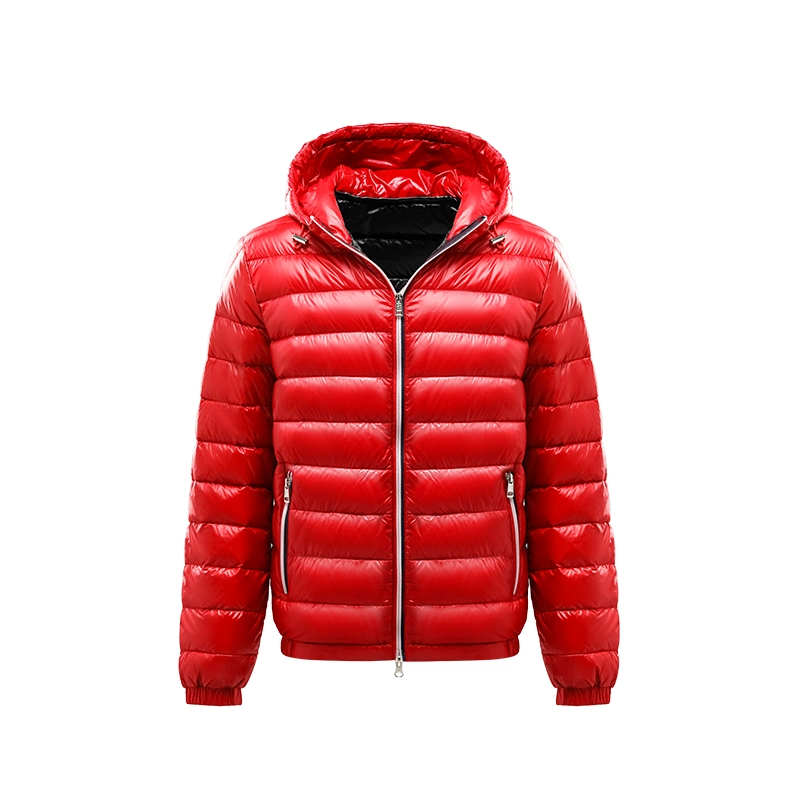 Custom High Quality Fashionable Coat Puffer Warm Down Jacket for Men