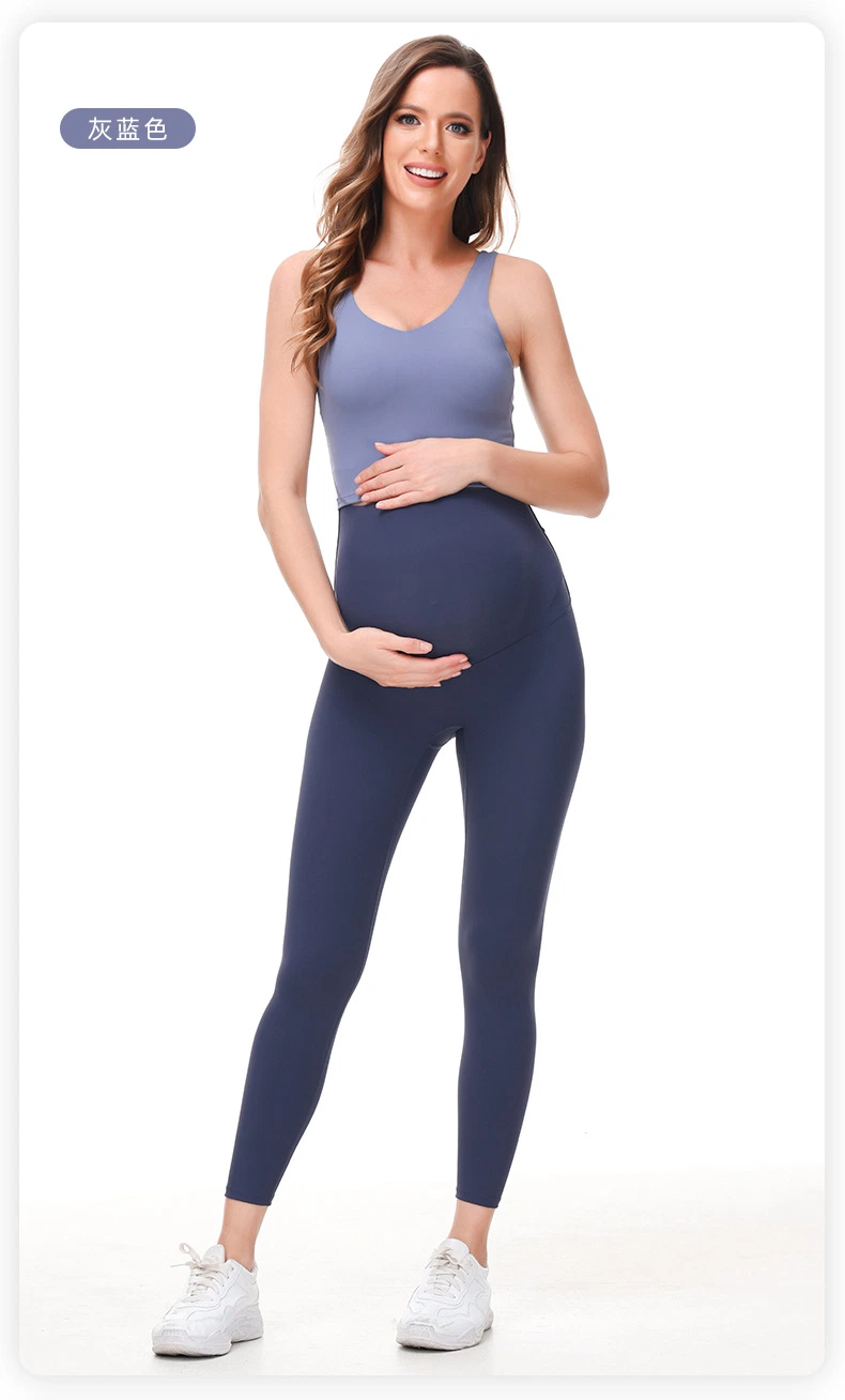 Women Sports Wear Maternity Leggings Shark Pants Tight-Fitting Elastic Yoga Pants