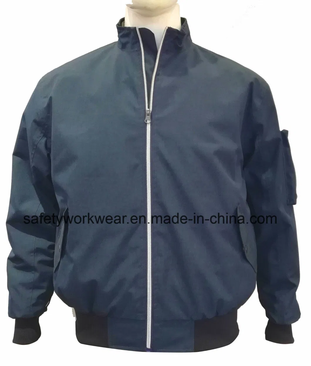 Winter Waterproof Fashion Down Jacket with Two Side Hand Warm Pockets