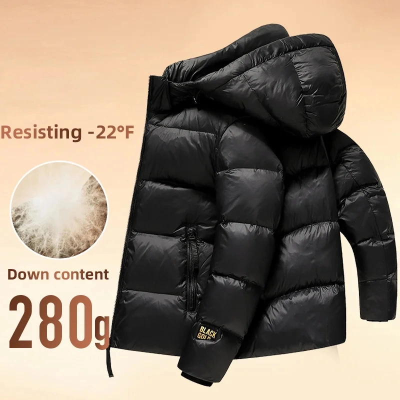 Hiworld Black Gold Men&prime;s Down Jacket