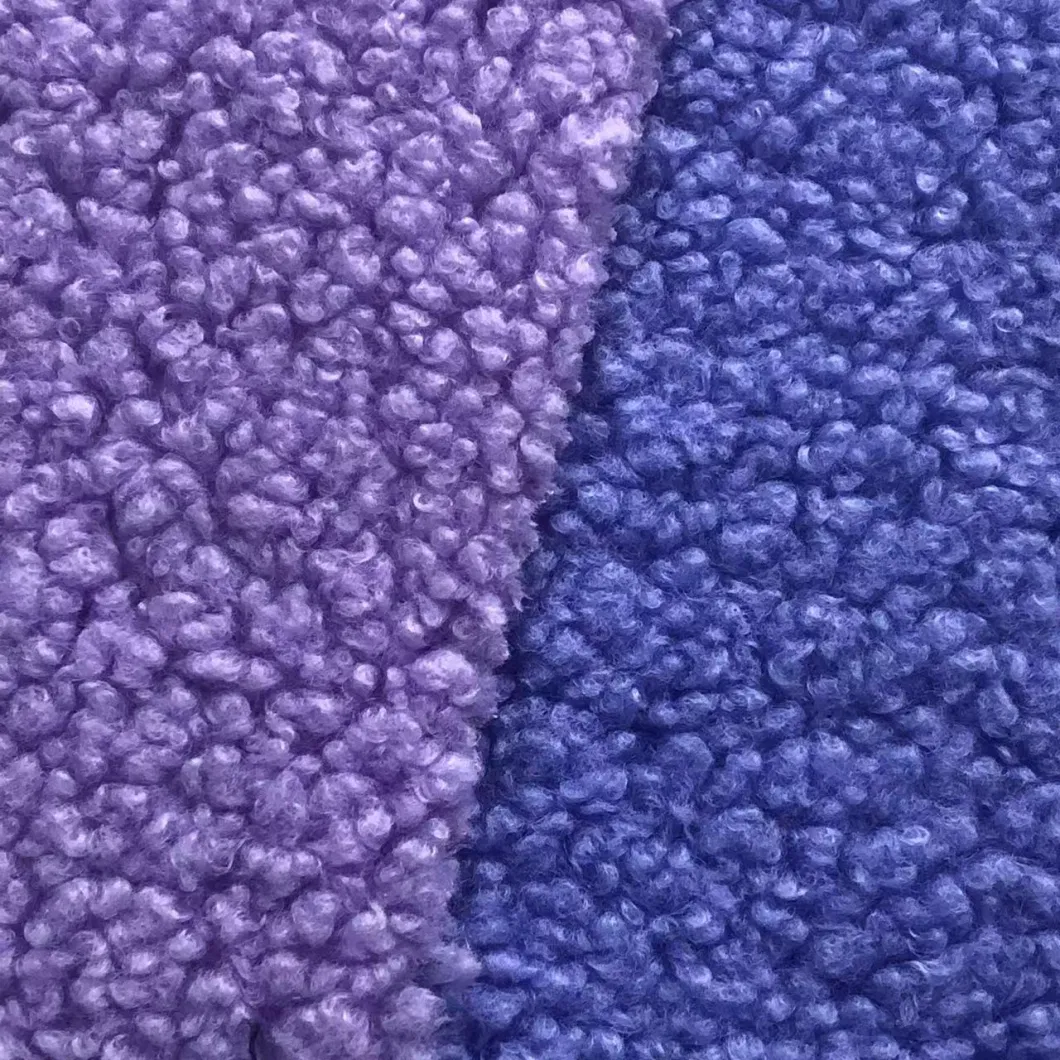 100% Polyester Fleece Bonded with Sherpa Fabric