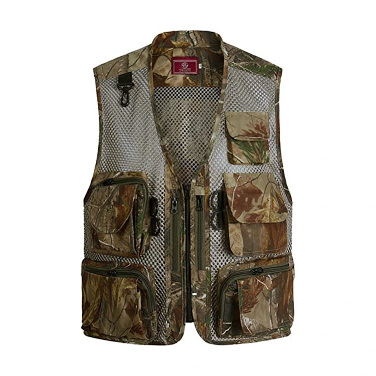 Bowins Durable Hunting Climbing Camo Removable Vest with Multiple Pockets