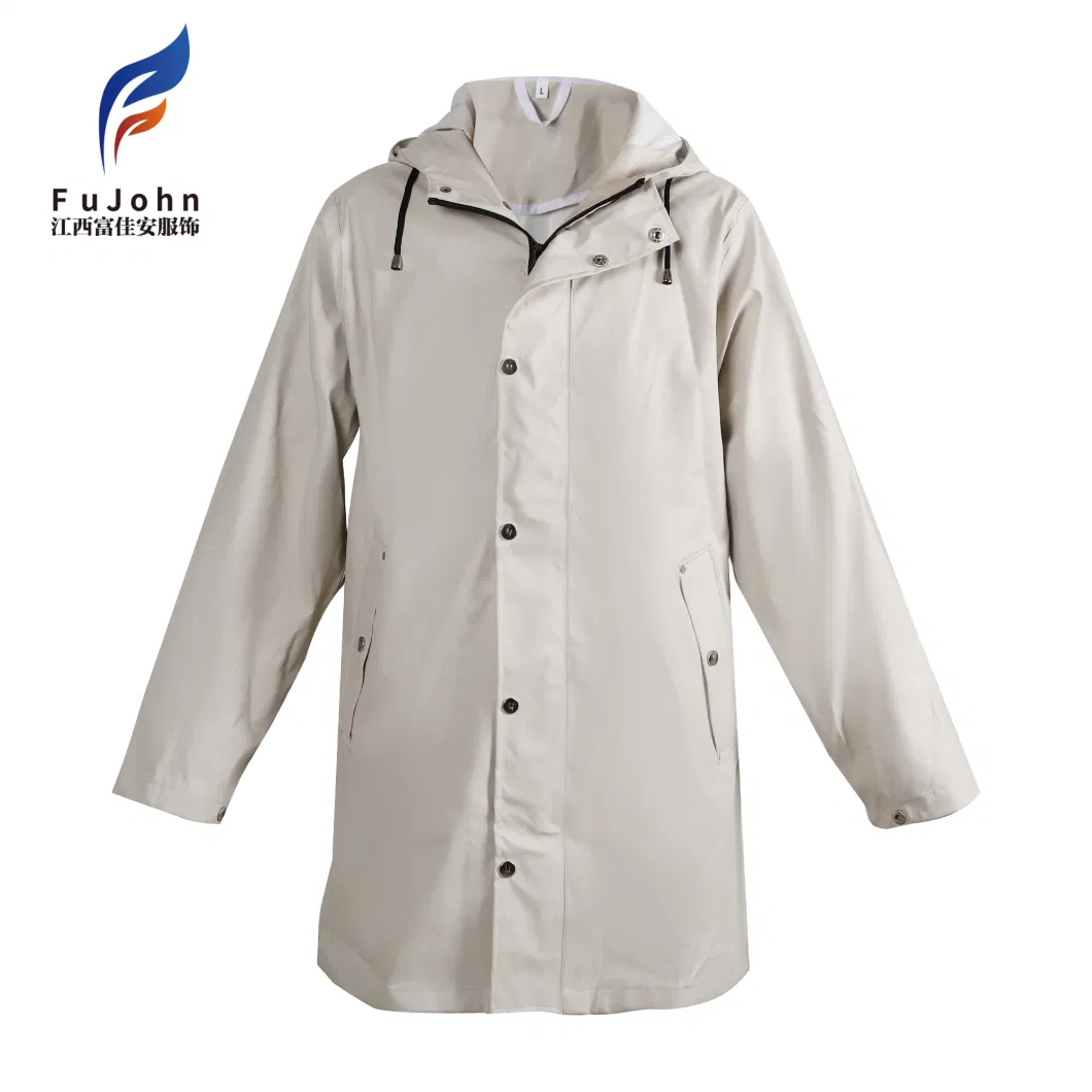 Waterproof PU Raincoat for Women with Style