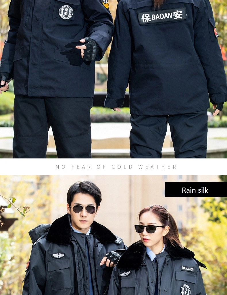 Security Jacket - Police Jacket - Safety Windbreaker - Men Work Wear Coat