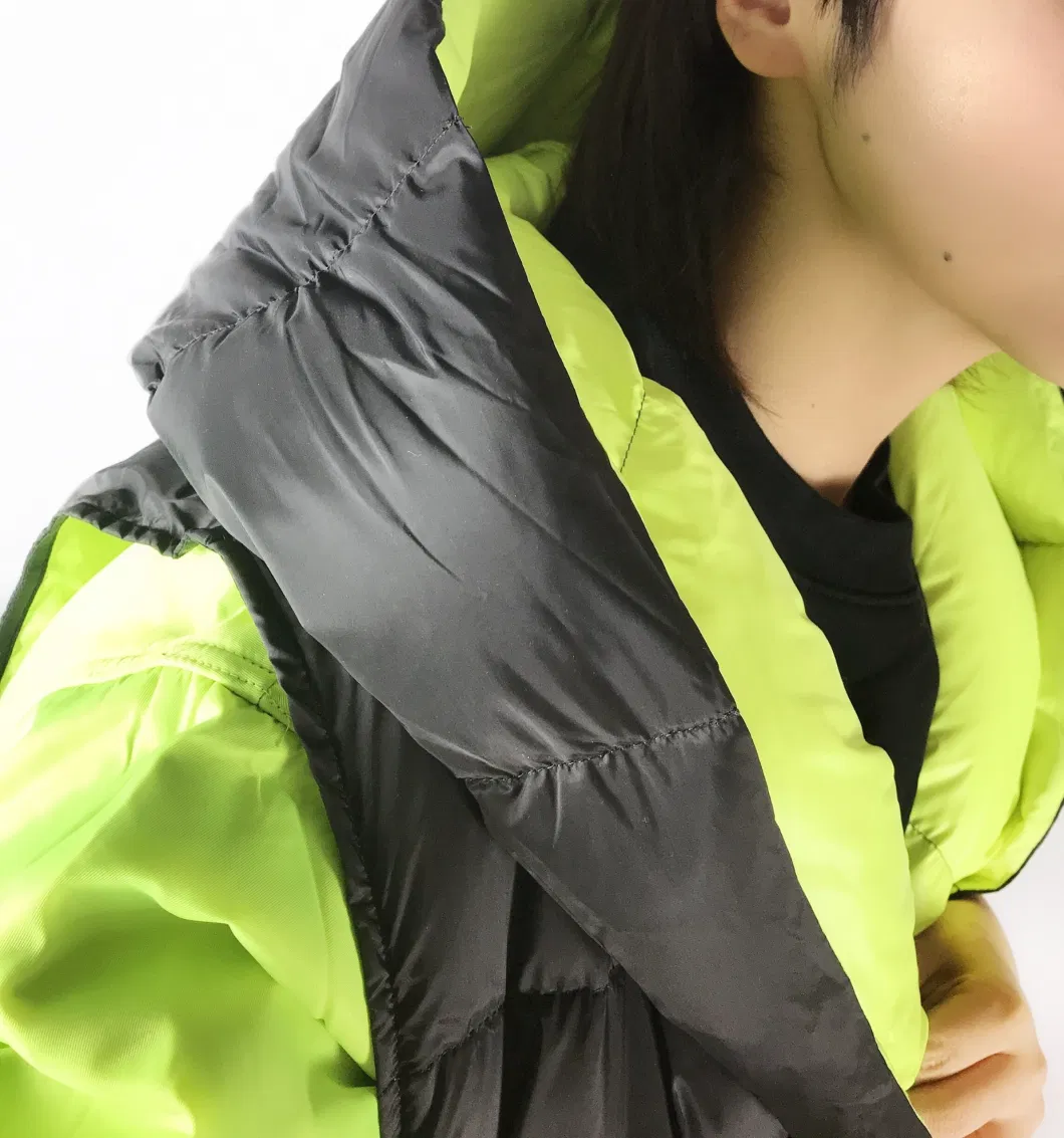 Down Vest Autumn and Winter New Long Hooded Vest Down Jacket Women Thick Warm Vest