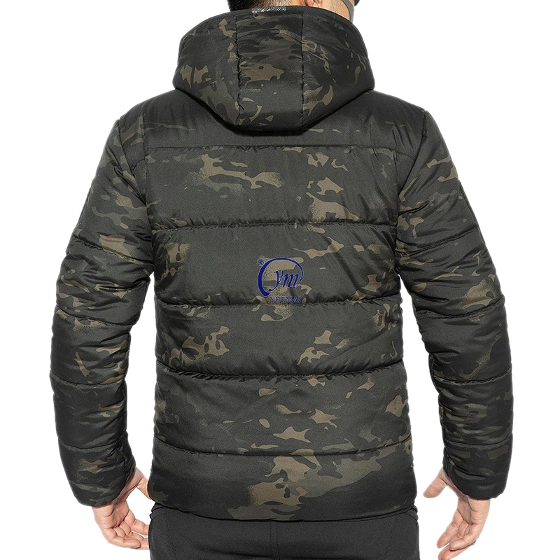 Wholesale Camouflage Thermal Windbreaker High Reflective Heat Insulated Puffer Jacket Tactical Men&prime;s Jackets