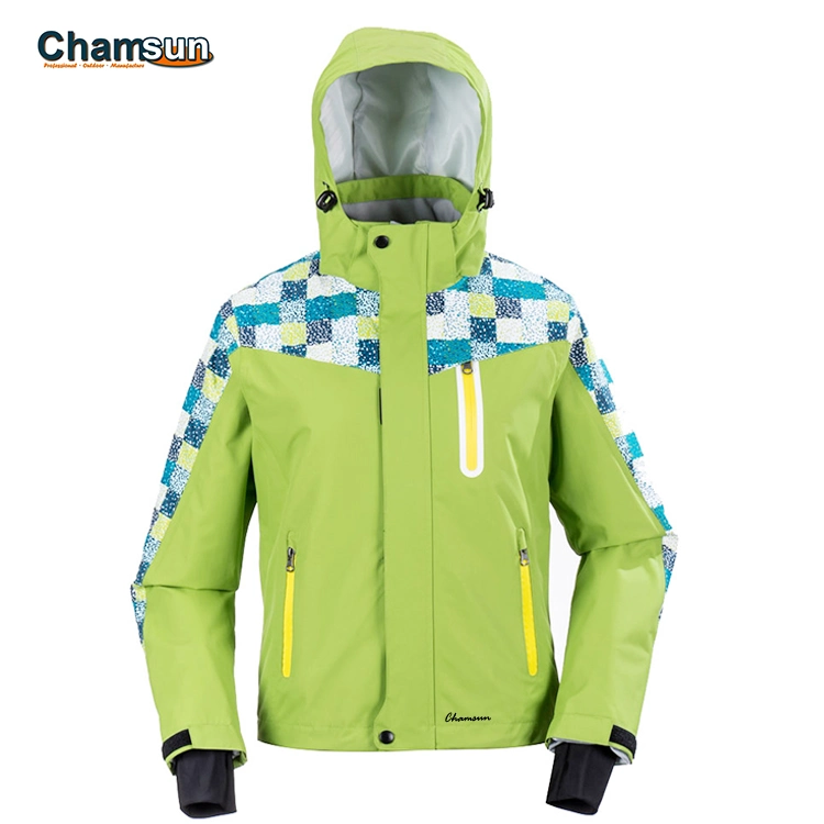 Wholesale Girls&prime; Rainwear with Laser Cutting Shaped Seamless Pocket