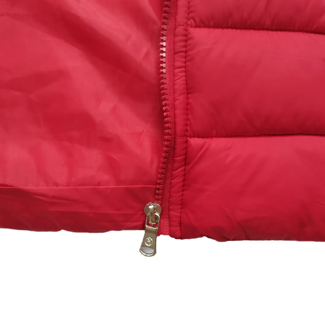 Women&prime;s Winter Hooded Long Padded Coat Down Jacket Ladies Puffer Jacket