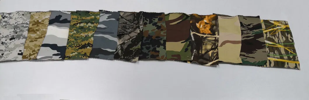 Custom Camo Waterproof Long Rain Jacket/Windbreaker for Men