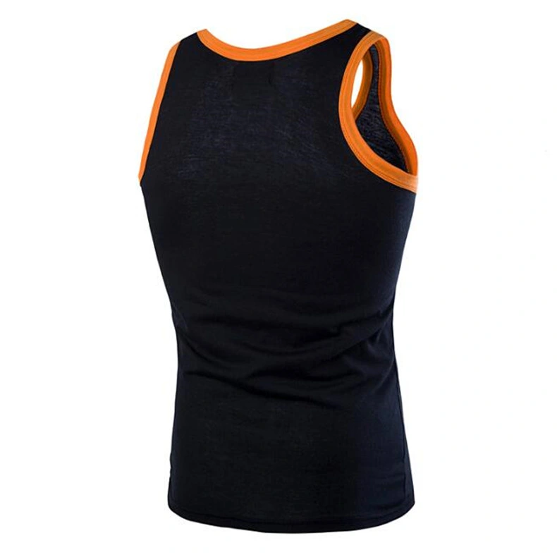 Wholesale Spandex Cotton Sleeveless Men Shirts