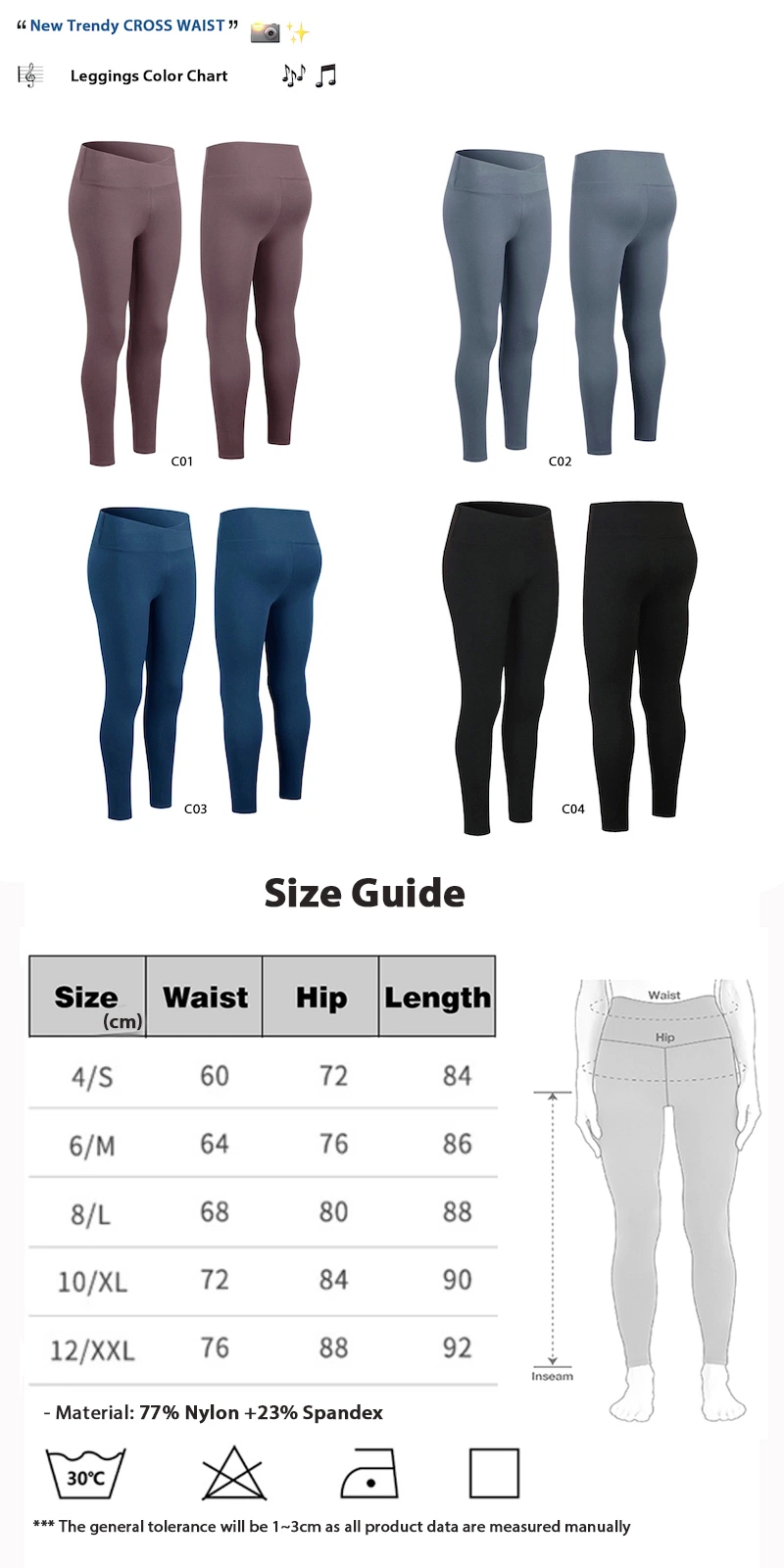 Factory Wholesale Tiktok Hot Running Tights V-Cut Exercise Trousers Pants for Women, Custom Yoga Wear Sports Sexy Gym Leggings with V Waistband