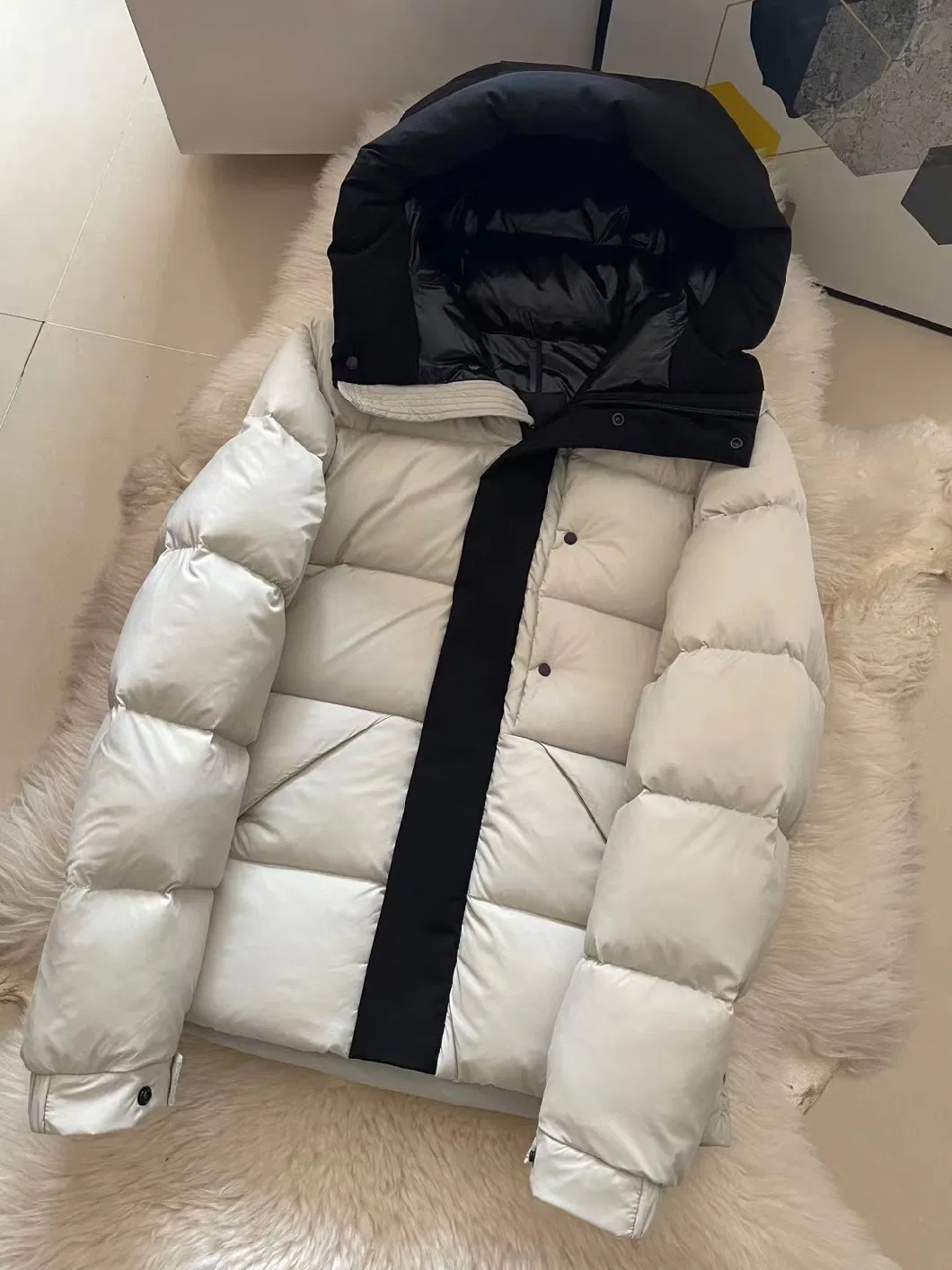 Men Women Designer Luxury Hooded Down Real Puff Jackets Coat Winter Outdoor Cold-Proof Warm Casual Fashion Hoodeds 3 Color Downs Jacket