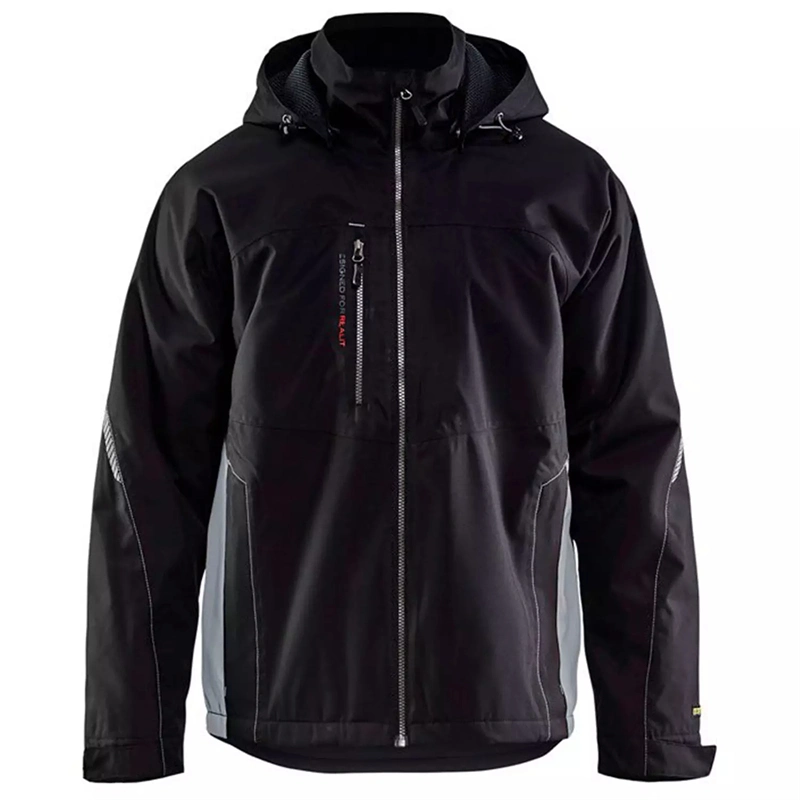 Custom High Quality Detachable Hooded Fleece Tactical Coat Outdoor Men Ski Soft Shell Windbreaker Jacket