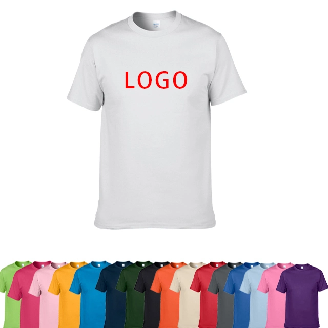 Wholesale 100% Cotton High Quality T-Shirt Printing Embroidered OEM Custom Logo