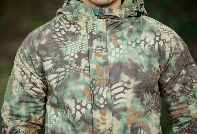 Wholesale Supply Hooded Fleece-Lined Desert Marpat Camo G8 Windbreaker