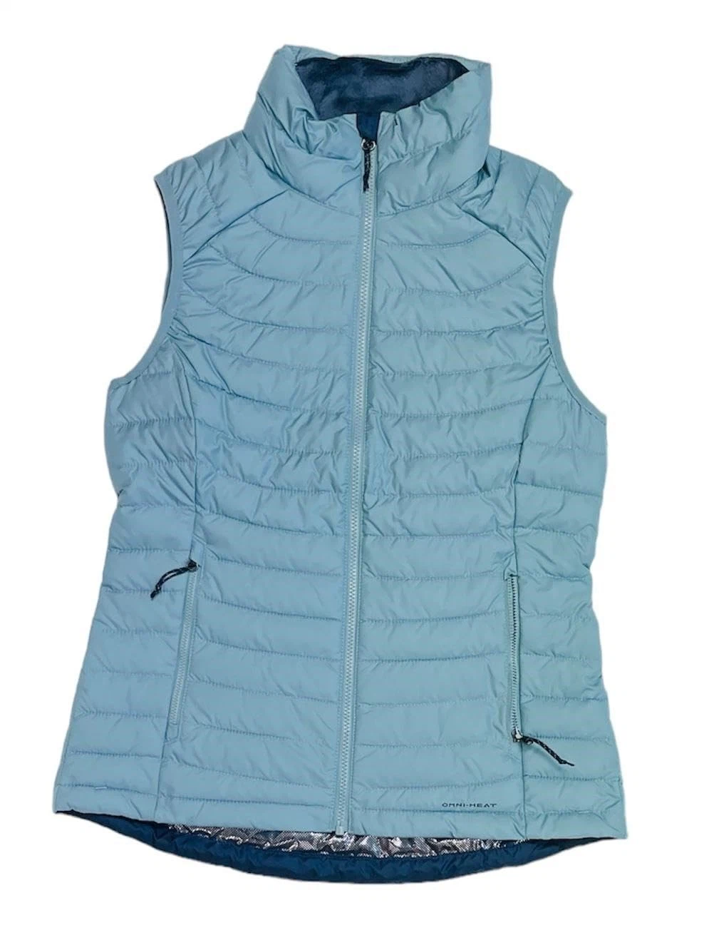 Asiapo China Factory Women&prime;s Insulated Full Zip Omni Heat Sleeveless Puffer Vest Gilet