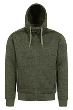 Men&prime;s Fleece Hoodie Full Cardigan