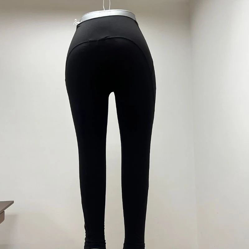 High Quality Custom Activewear Women Blank Nylon Spandex Flared Yoga Pants Women