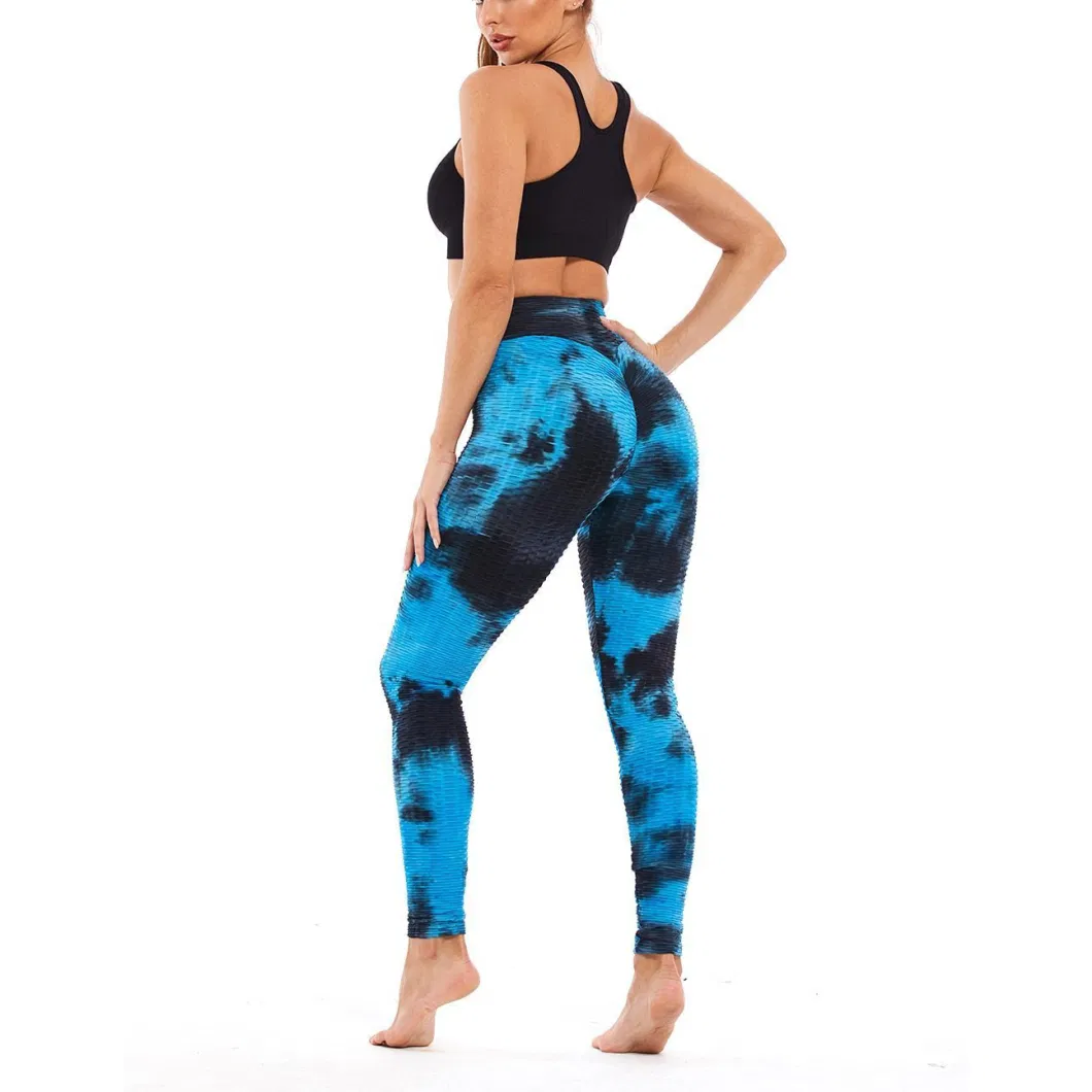 Tik-Tok Scrunch Butt Yoga Pants for Women Athletic Workout Textured Leggings for Women