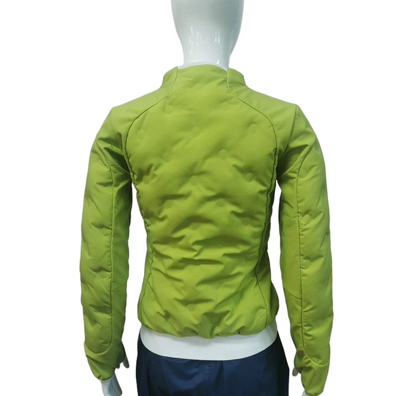 Women&prime;s Casual Puffer Heated Ultrasonic Tunnel Jacket