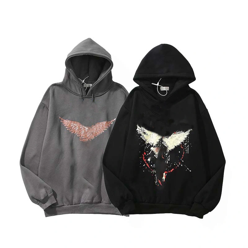 Good Quality Fashion New Style Loose 100% Polyester Hoodie