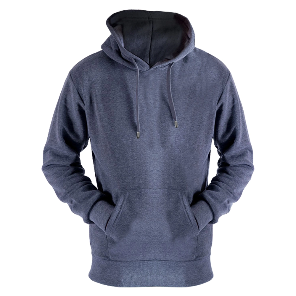 Men&prime; S Printing Emb Logo Customized Pullover with Hood Top Garment