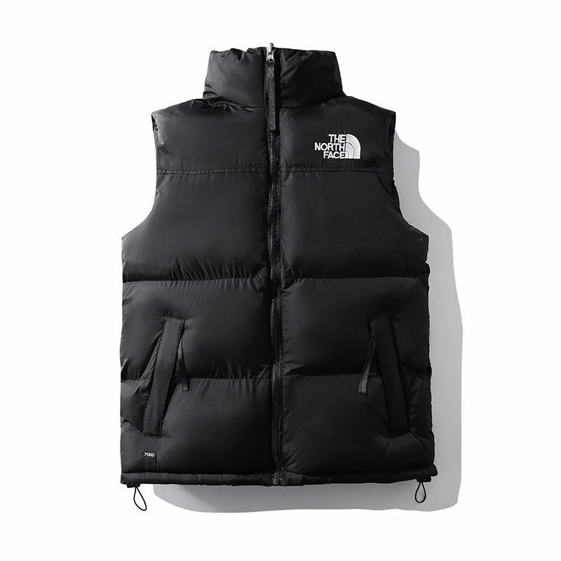 Fashion Branded Men&prime;s Puffer Jacket Waistcoat Youth Couple Winter White Duck Down Jackets Vest Sleeveless Parka Outerwear