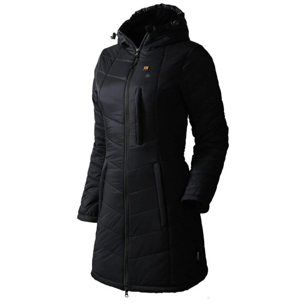 Women&prime;s Heated Jacket with 3 Temperature Settings and Stretchy Fabric