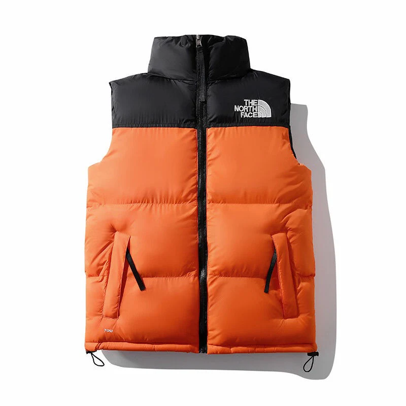 Fashion Branded Men&prime;s Puffer Jacket Waistcoat Youth Couple Winter White Duck Down Jackets Vest Sleeveless Parka Outerwear