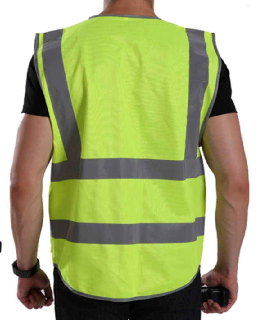 Zipper and Bag Style for Women Men Night Running Reflective Vests