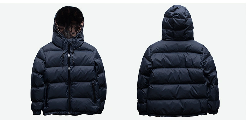 Wholesale Men&prime;s Winter Jacket Fashion Warmth Plus Size Jackets Custom Logo Puffer Jacket