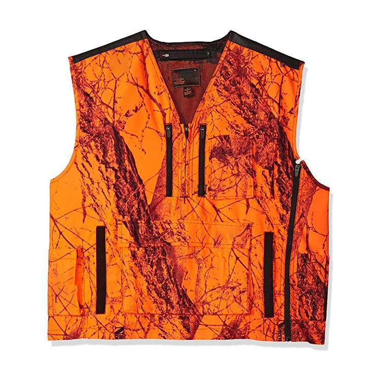 Bowins Orange Camo Hunting Vest with New Design