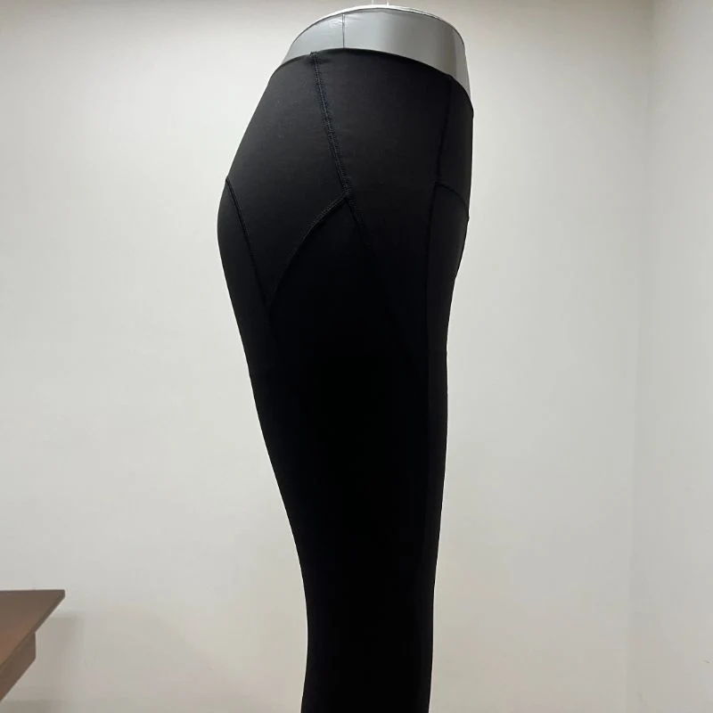 High Quality Custom Activewear Women Blank Nylon Spandex Flared Yoga Pants Women