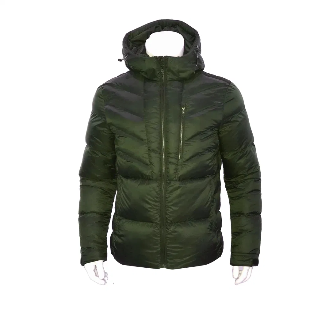 Men Winter Fashion Outerwear Long Coat Padded Clothing Down Jacket