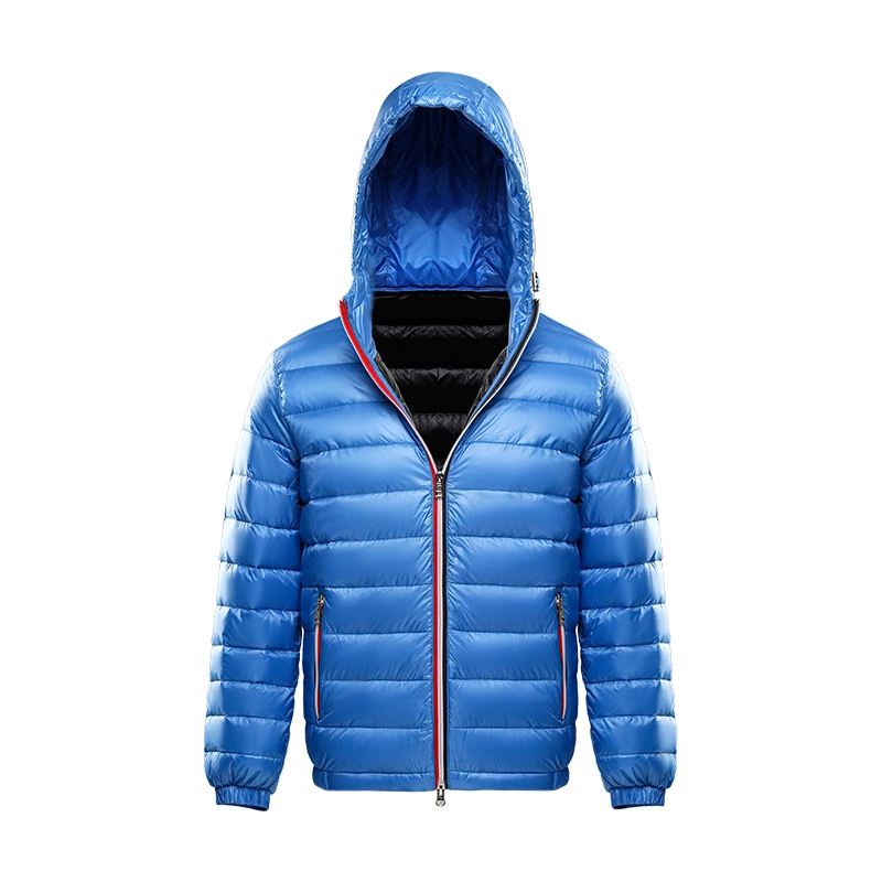 Custom High Quality Fashionable Coat Puffer Warm Down Jacket for Men