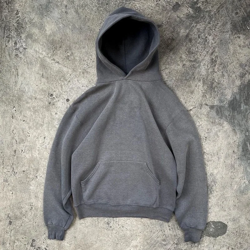 Wholesale High Quality Fleece Lined off Shoulder Blank Heavyweight Hoodie for Men, Custom Logo Pullover Streetwear Hooded Sweatshirts