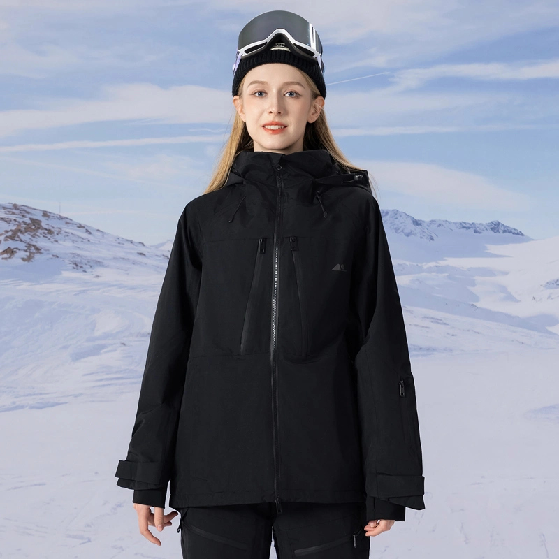 Women&prime;s Waterproof Ski Jacket Warm Winter Snow Coat Hooded Raincoat