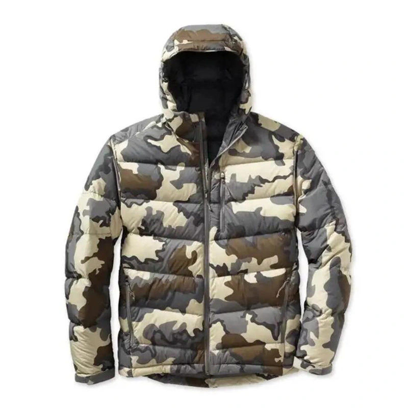 High Quality Custom Down Insulated Camo Jacket Men&prime; S Hunting Jacket