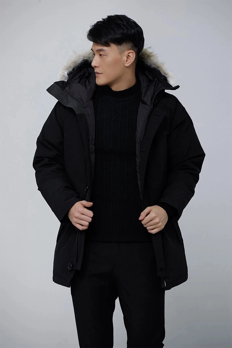 Winter Quilted Jacket Men Padding Down Coat Puff Jacket for Men