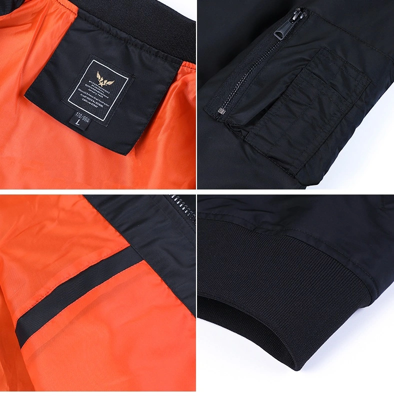 Outdoor Windbreaker Insulated Custom Warm Casual Winter Jackets Waterproof Bomber Padded Coat Solid Warm Unisex Vintage Jacket