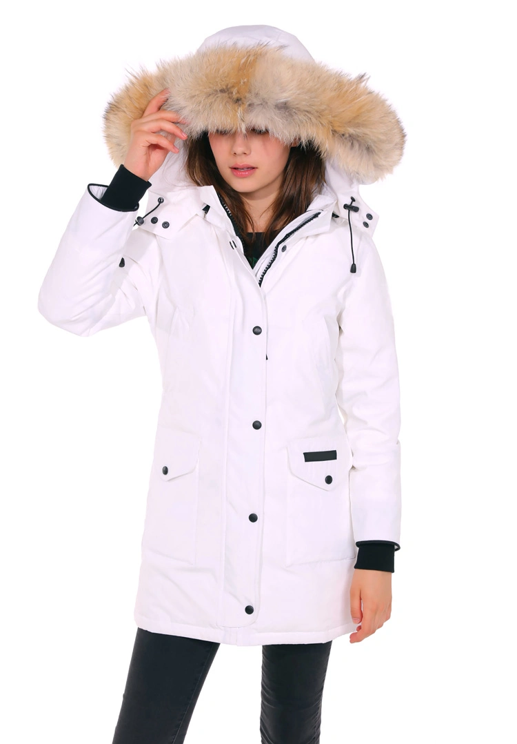 Women&prime;s Winter Down Jacket Warm and Windproof Jacket